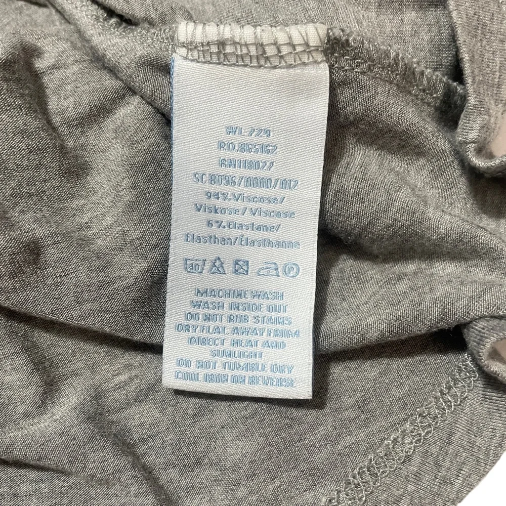 Boden 12R Gray Baby‎ Doll Tunic Top Womens